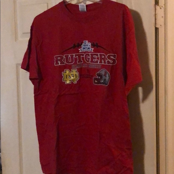 RUTGERS/NOTRE DAME 2013 Pinstripe Bowl T-shirt - Picture 1 of 3